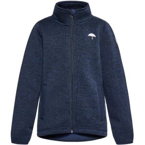 Schmuddelwedda Fleece jas  marine / wit