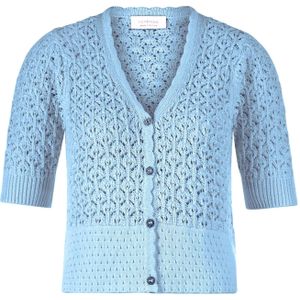 Rich & Royal Gebreid vest  offwhite