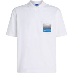 KARL LAGERFELD JEANS Shirt  blauw / zwart / wit