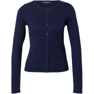 King Louie Gebreid vest  donkerblauw