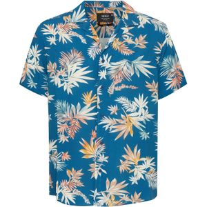 INDICODE JEANS Overhemd ' Mariol '  donkerblauw / gemengde kleuren