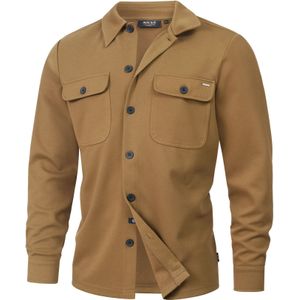 INDICODE JEANS Overhemd 'INNello'  bruin