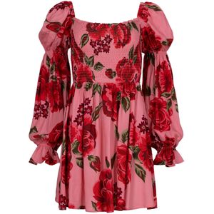 Laurella Jurk  gemengde kleuren / pink