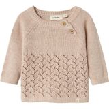 Lil'Atelier Trui  beige gemêleerd