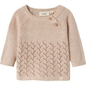 Lil'Atelier Trui  beige gemêleerd