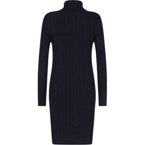 Felix Hardy - Coltrui Jurk - Navy - Dames - Gebreide Trui met Turtleneck