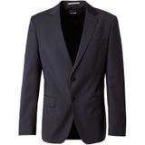 BOSS - 2-knoops Colbert - Viscosemix - Regular Fit - Reverskraag