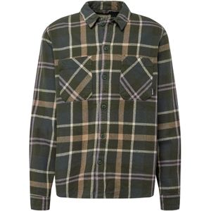 BLEND Overhemd 'Shacket'  beige / kaki / olijfgroen / sering