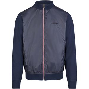 HECHTER PARIS Tussenjas  donkerblauw / bloedrood / wit