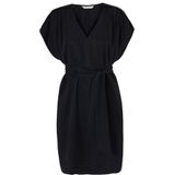 Tatuum - Ovita - Damesjurk - Marineblauw - Korte Mouwen - V-hals