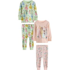 Next Nachtkledij  blauw / geel / lichtgroen / pink