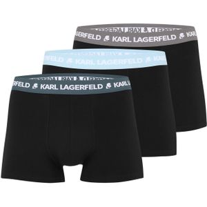Karl Lagerfeld Boxershorts  lichtblauw / greige / petrol / zwart