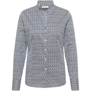 Eterna - Overhemdblouse - Navy - Fitted - Easy Iron
