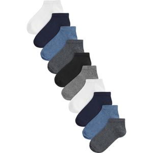 Next Sokken  navy / royal blue/koningsblauw / grijs / grijs gemêleerd / wit