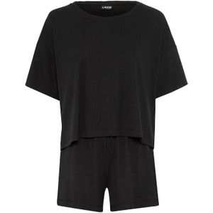 LSCN by LASCANA Korte pyjama  zwart