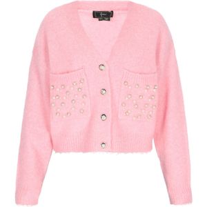 faina Gebreid vest  rosé