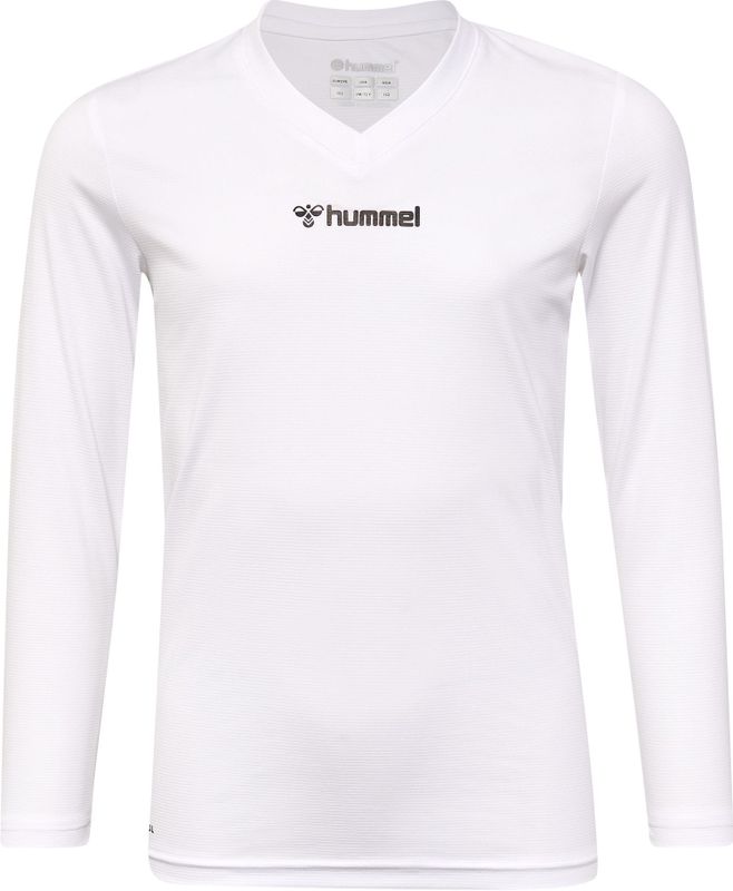 Hummel - Hmlbl Essential Tee L/S Kids - T-Shirt - Wit