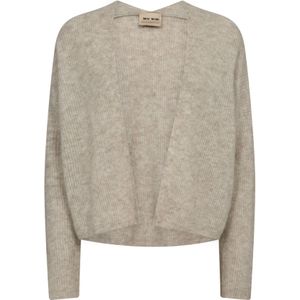 Gebreid Vest - Effen - Normale Pasvorm - Lange Mouw - Normale Lengte