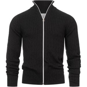 Kronstadt Gebreid vest  zwart