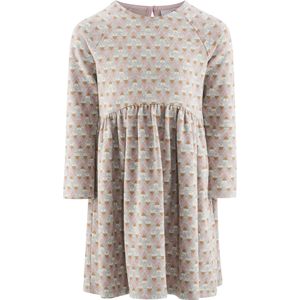 happy girls Jurk  lichtbruin / lichtgrijs / rosa / offwhite