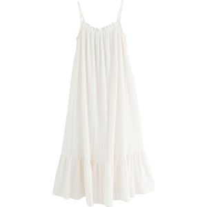 Next Jurk  crème / bruin