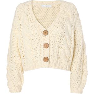 TATUUM Oversized vest 'Una'  ivoor