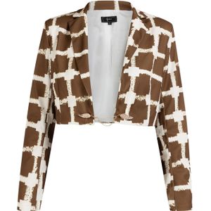 faina Blazers  karamel / wit