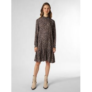 Marie Lund Jurk  beige / chocoladebruin