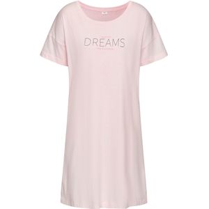 s.Oliver RED LABEL - Nachthemd - Roze - Met Frontprint