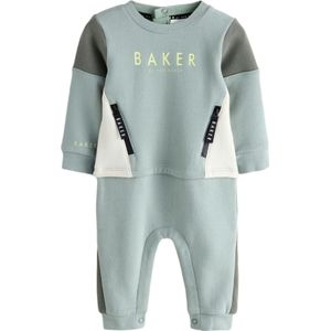 Baker by Ted Baker Overall  donkergrijs / mintgroen / zwart / wit