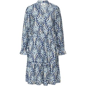 Noa Noa Jurk ' MerabelNN '  blauw