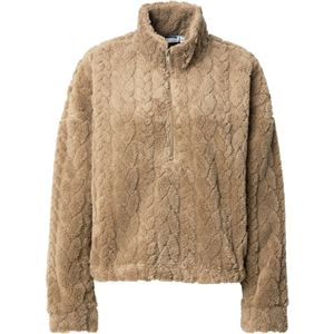 Noisy may Trui 'NMWOLLY'  donkerbeige