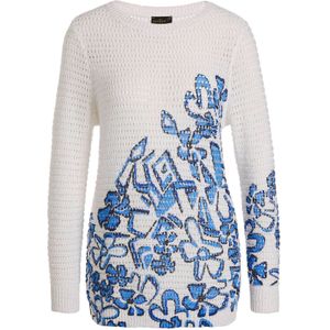 Goldner Trui  blauw / wit