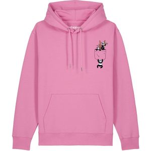 Watapparel Sweatshirt ' Pocket Pandas '  gemengde kleuren / rosa
