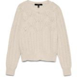 Vmsaia - Gebreid Vest - Regular Fit - O-hals - Lange Mouwen