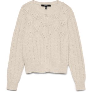 Vmsaia - Gebreid Vest - Regular Fit - O-hals - Lange Mouwen