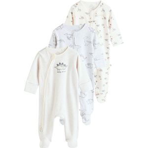 Next Nachtkledij  beige / lichtblauw / bruin / grijs