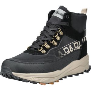 NAPAPIJRI Veterlaarzen  zwart / wit gemêleerd