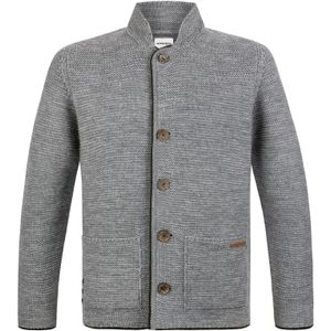 STOCKERPOINT - Gebreide Klederdrachtjas - Lichtgrijs