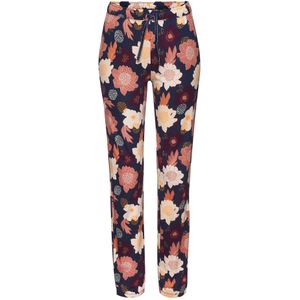 VIVANCE Pyjamabroek 'Dreams'  navy / aubergine / koraal / donkerroze