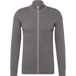 Kronstadt Gebreid vest 'Carlo'  grijs gemêleerd
