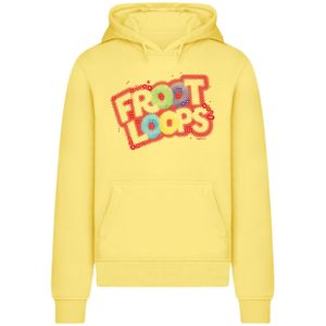 F4NT4STIC Sweatshirt 'Kellogg's Froot Loops Breakfast Cereal Pop Art'  geel / gemengde kleuren