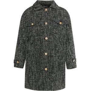 faina Tussenjas 'Tuxe'  olijfgroen / zwart