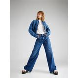 Jeans - Effen - Wide Leg - High Waist - Lang/maxi - Heavy Washed