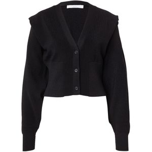 IRO Gebreid vest 'Skye'  zilver