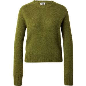 DRYKORN - FIDA - Gebreide Trui - Olijfgroen
