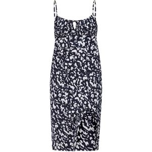 No Matter What Jurk  nachtblauw / wit