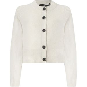 Vmbang - Gebreid Vest - O-hals - Lange Mouwen - Knoopsluiting