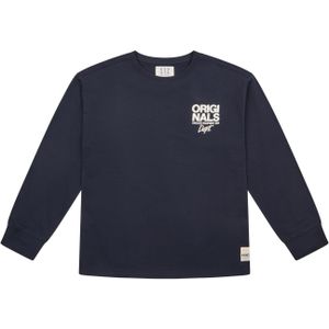 STACCATO Shirt  navy / wit