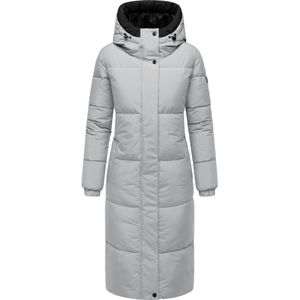 NAVAHOO Wintermantel 'Taublüte XIV'  lichtgrijs